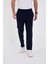 Unisex Üç Iplik Basic Eşofman Pantolon - Lacivert 1
