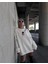 Oversize Üç Iplik Bisiklet Yaka Baskılı Sweatshirt - Beyaz 4