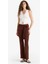 Flare Fit Normal Bel Bağlamalı Standart Boy Pantolon F8196AX25SM 5