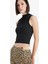 Slim Fit Dar Kesim Yarım Balıkçı Yaka Fitilli Kaşkorse Atlet C7703AX25SP 3