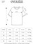 Unisex Bisiklet Yaka Baskılı Double Oversize T-Shirt - Siyah 3