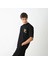 Unisex Bisiklet Yaka Baskılı Oversize T-Shirt - Siyah 3