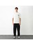 Unisex Bisiklet Yaka Baskılı Oversize T-Shirt - Beyaz 4