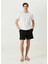 Unisex Basic Bisiklet Yaka Regular T-Shirt - Beyaz 4