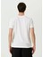 Unisex Basic Bisiklet Yaka Regular T-Shirt - Beyaz 2