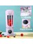 Taşınabilir Meyve Suyu Makinesi Blender Shake Smoothies 700ML 12 Bıçaklı Hızlı Karıştırma 2'si 1 Arada Blender Kişisel Meyve Suyu Sıkacağı 7.4VD (Yurt Dışından) 3