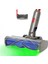 Dyson V7 V8 V10 V11 V15 Elektrikli Süpürge Için Sert Zemin Aparatı LED Işıklı V Şeklinde Turbo Kıl Fırça Temizleme Başlığı (Yurt Dışından) 1
