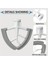 Kitchenaid Eğimli Başlıklı Stand Mikseri Için Karıştırma Bıçağı ve Sıçrama Koruyucu Mikser Standı Aksesuarları Mutfak Parçaları (Yurt Dışından) 4