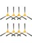 Wollmer F550 Sapphire Yan Fırçalı Robot Süpürge Aksesuar Yedek Parça 8 Adet (Yurt Dışından) 1