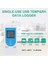 Tempu 03 USB Sıcaklık Nem Veri Kaydedici Yeniden Kullanılabilir Rh Temp Datalogger Kaydedici Nem Kayıt Ölçer (Yurt Dışından) 5