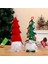 Noel Cüceleri Peluş Yüzsüz Bebek Noel Süslemeleri Isveç Cüceleri Iskandinav Ev Süsleri Kırmızı (Yurt Dışından) 2