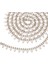 11YARD Rhinestone Saçak Trim, Altın Püskül Rhinestone Zincir Ev Dekor Için Kenar Dikmek Inci Boncuklu Aplike Zincir (Yurt Dışından) 1