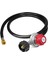 Yüksek Basınçlı Propan 0-20 Psi Ayarlanabilir Regülatör 4ft Qcc1/tip1 Hortumlu - Propan Brülörü Hindi Kızartma Makinesi Tütsüleme Makinesi ve Daha Fazla Cihaz Için Uygundur (Yurt Dışından) 1