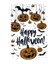 Halloween Temalı Balkabaklı Duvar Sticker Seti 1