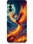 Samsung Galaxy A25 Uyumlu Ateşle Dans Eden Anka Desenli Silikon Kılıf 1