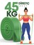 45KG Barfiks Lastiği Gym Resistance Band Antrenman Kas Geliştirme Bandı Yeşil (Ultra Sert) 1