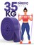 35KG Barfiks Lastiği Gym Resistance Band Antrenman Kas Geliştirme Bandı Mor (Extra Sert) 1
