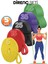 5+15+25+35+45 kg 5'li Set Barfiks Lastiği Gym Resistance Band Antrenman Kas Geliştirme Bandı 5 Boy 1