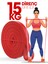 15KG Barfiks Lastiği Gym Resistance Band Antrenman Kas Geliştirme Bandı Kırmızı (Orta Sert) 1
