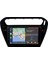 Citroen C-Elysee Siyah 2012-2022 4gb Ram 64GB Hafıza 8 Çekirdek Carplay Kamera Android Multimedya 2