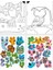 Funny Faces Stickerlı Boyama Kitabı Hayvanlar 2