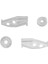 Renault Megane 1,peugeot 206 Için Arka Cam Kriko Plastiği-Sağ-Sol-Set 1