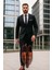 GR0108 Hakiki Antik Deri Taba Renk PVC Taban Business Klasik Erkek Ayakkabı 1