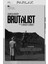 The Brutalist Film Poster - Duvar Kağıdı Yüksek Kaliteli Baskı 1