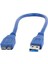 USB 3.0 Mavi 30 cm Data Mıcro USB Kablosu (4887) 1
