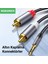 3.5mm Aux Jack To Rca Hi-Fi Ses Kablosu 1 Metre 5