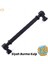 Burma Mat Siyah Metal Kulp 128 mm 12.8 cm Mobilya Çekmece Mutfak Dolabı Dolap Modern Kapak Kulpları 1