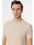 Waffle Bej Erkek T-Shirt TS1014000413 3