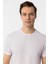 Waffle Beyaz Erkek T-Shirt TS1014000413 3