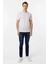 Waffle Beyaz Erkek T-Shirt TS1014000413 5