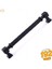 Burma Mat Siyah Metal Kulp 192 mm 19.2 cm Mobilya Çekmece Mutfak Dolabı Dolap Modern Kapak Kulpları 1