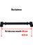 Grip Desenli Mat Siyah Metal Kulp 128 mm Mobilya Çekmece Mutfak Dolabı Dolap Modern Kapak Kulpları 2