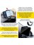 3 In 1 Araç Içi Universal Telefon Tutucu ve Organizer File Eşya Cebi Rüzgar Enerjili LED Lamba Hediyeli 3