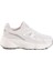 Beyaz Gri Fileli Unisex Spor Ayakkabı 182 G 1