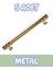 Nesli Alüminyum Metal Lüks Modern Mobilya Çekmece Mutfak Dolabı Kulpu Altın (5 Adet) 1