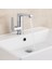 Lavabo Bataryası Krom Banyo Lavabo Musluk Ağır Prinç Gövde Döner Boru Modern Lüks Armatür Gümüş Gri 2