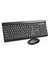 CS500 Kablosuz Klavye Mouse Set Kombo Ingilizce Tak-Çalıştır 2