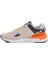 Bej Lacivert Fileli Memory Foam Erkek Spor Ayakkabı Milano M 2