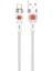 NT-DC31 18W Plastik 100 cm USB To Type-C Şarj ve Data Kablosu (Beyaz) 1