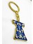 Lacivert Desenli Kaftan Metal Anahtarlık, Hediyelik Anahtarlık 4