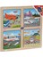 ONY-343/344/345/346 Ahşap Eğitici 4'lü Puzzle -Onyıl 3