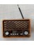 Fm Radyolu LED Işıklı Bluetooth Hoparlör Radyo Sd Kart USB Girişli Mp3 Müzik Çalar 1