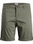 Erkek Regular Fit Haki Chino Şort - 12165604 4