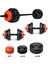 23 kg Grip Plate Turuncu Siyah Halter & Dambıl Seti | Yerli Üretim – 2 Yıl Garantili ve Dayanıklı Ürün 1