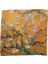 Sarı Van Gogh Almond Blossoms Ipek Bandana 3