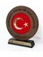 Türk Bayraklı Kurumsal Plaket | Kişiye Özel Ahşap Masa Üstü Ödül | Eğitim ve Danışmanlık Hediyesi 3